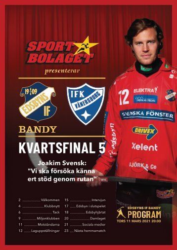 202021 | 2021-03-11| Kvartsfinal 5