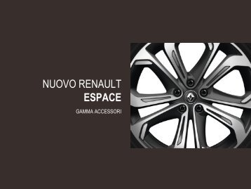Accessori Renault Espace 5a serie