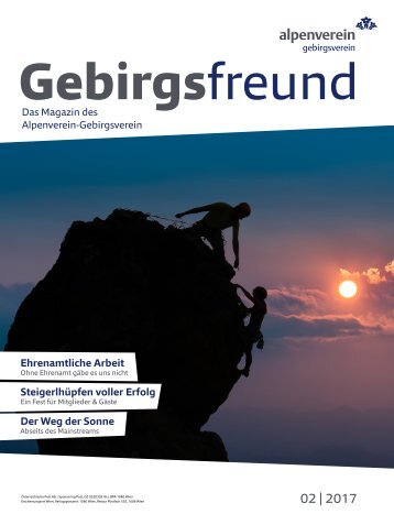 Gebirgsfreund Nr. 2/2017