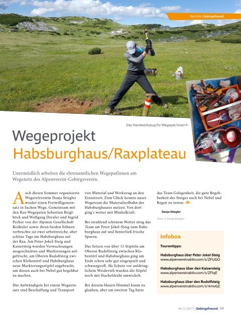 Gebirgsfreund Nr. 3/2017