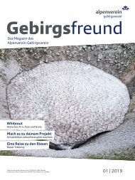 Gebirgsfreund Nr. 1/2020