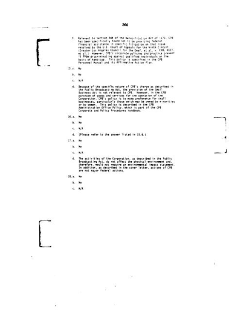 Profiles of Existing Government Corporations - US Government ...