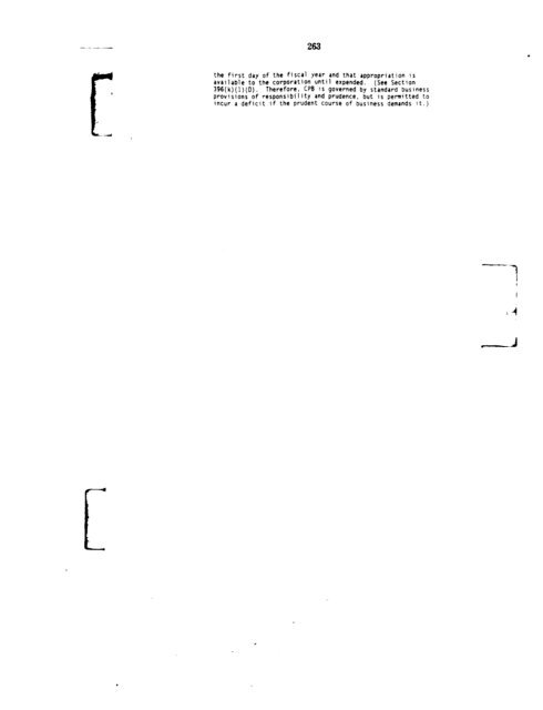 Profiles of Existing Government Corporations - US Government ...