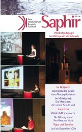 Download der Saphir - Freie Waldorfschule Bergisch Gladbach