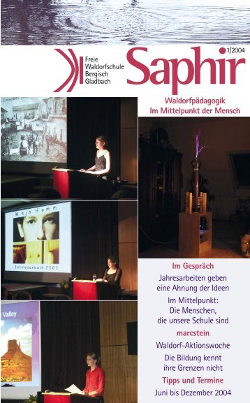 Download der Saphir - Freie Waldorfschule Bergisch Gladbach