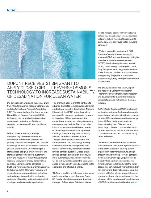 Water & Wastewater Asia March/April 2021