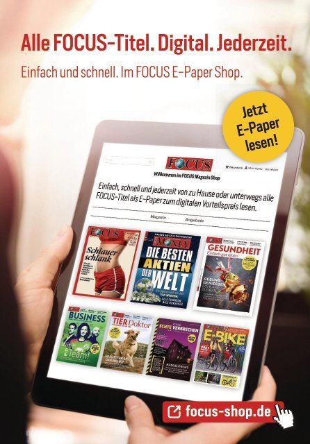 FOCUS BUSINESS 02/2021 Vorschau