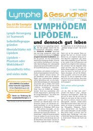 Download pdf (2 MB) - Lymphe & Gesundheit