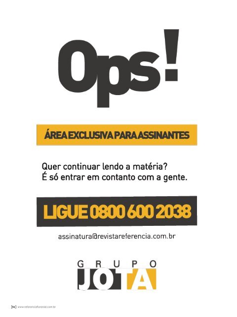  *Fevereiro:2021 Referência Florestal 226 OPS