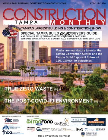 Construction Monthly Magazine | Tampa Build Expo Show Edition