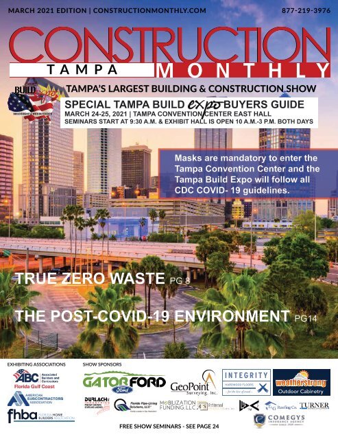 Construction Monthly Magazine | Tampa Build Expo Show Edition