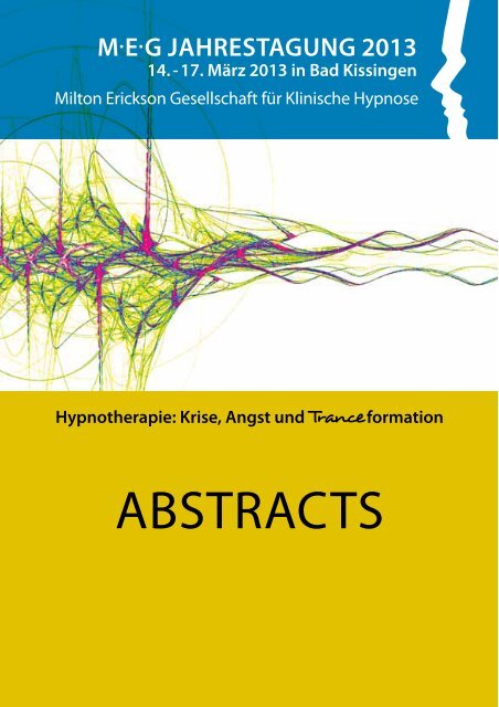  ABSTRACTS - MEG Jahrestagung 2013 