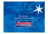 Production Spontex Professionnel