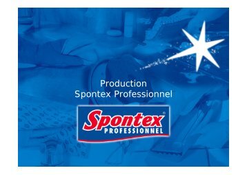 Production Spontex Professionnel