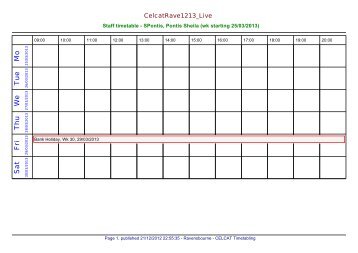 Open PDF Timetable - CelcatRave1213_Live - CELCAT Web ...