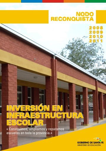 INVERSIÓN EN INFRAESTRUCTURA ESCOLAR - Gobierno de la ...