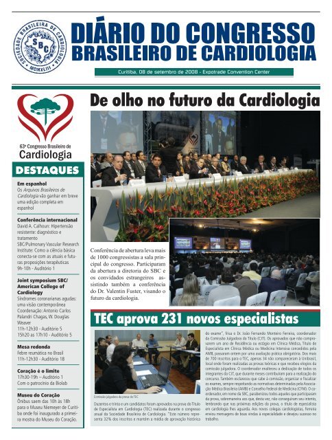 De olho no futuro da Cardiologia - 66 Congresso Brasileiro de ...