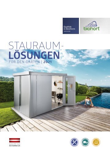 Stauraum Lösungen Katalog Biohort 2021