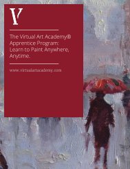 Virtual Art Academy Flyer 2