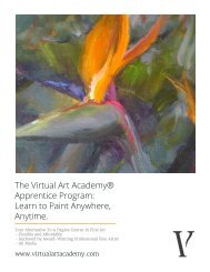 Virtual Art Academy Apprentice Program Lesson Plan