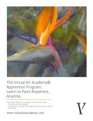 Virtual Art Academy Flyer 3