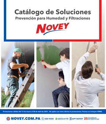 Novey Catálogo de Impermeabilización