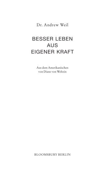 BESSER LEBEN AUS EIGENER KRAFT - Buch.de