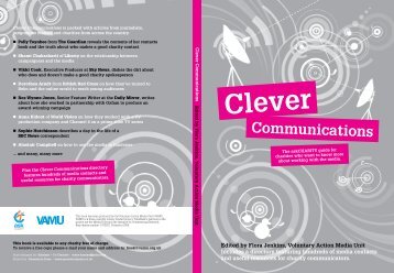 Clever Communications - Voluntary Action Media Unit