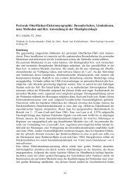 Periorale Oberflächen-Elektromyographie: Besonderheiten ...