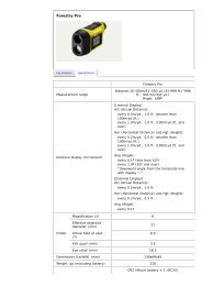 Nikon | Sport Optics | Forestry Pro - Specifications - 1000 Ordi