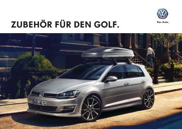 ZUBEHÖR FÜR DEN GOLF. - Volkswagen Zubehör