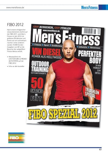 Men´s Fitness Mediadaten 2012 - adamsz Marketing GmbH