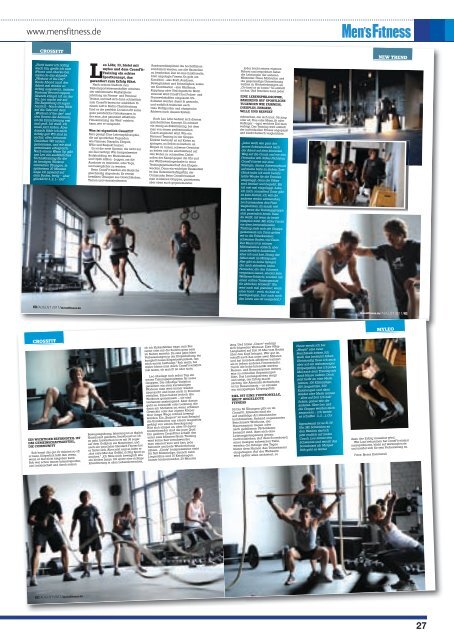 Men´s Fitness Mediadaten 2012 - adamsz Marketing GmbH