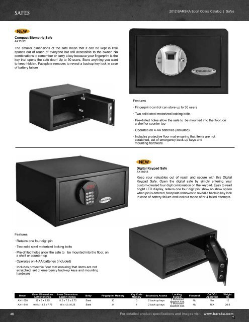 2012_Barska Catalog.pdf - Sunrek