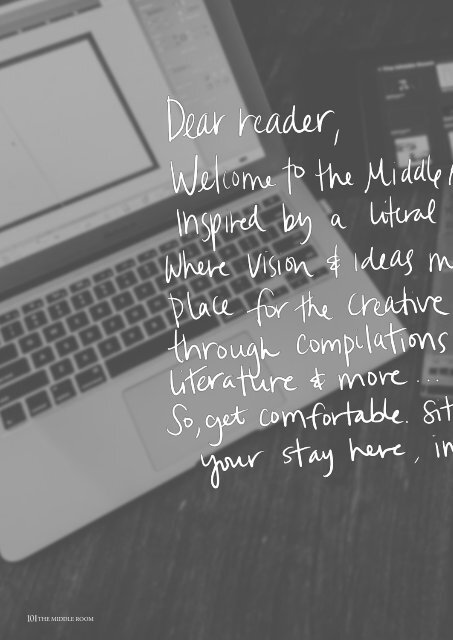 The Middle Room Issue #1