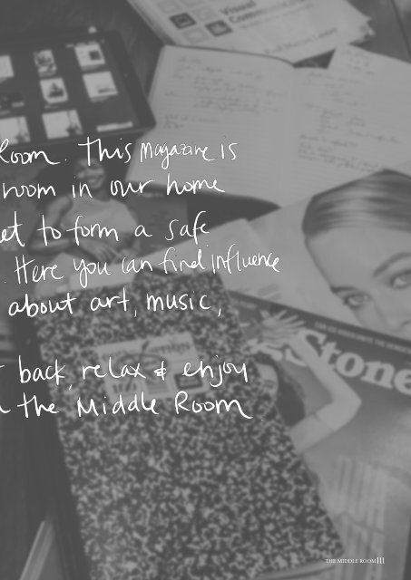 The Middle Room Issue #1