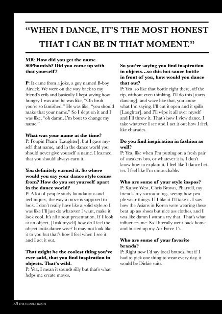 The Middle Room Issue #1