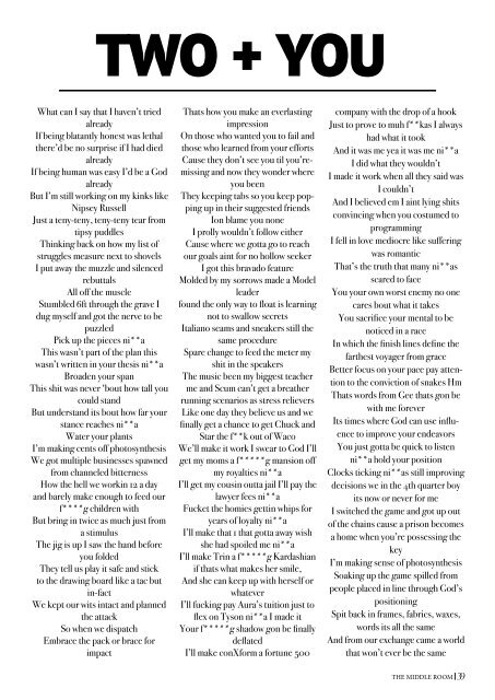 The Middle Room Issue #1