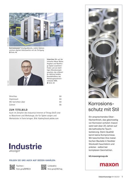 Industrieanzeiger 05.2021