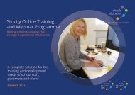 Summer Term 2021 Training Programme