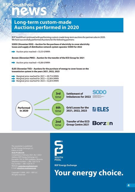 BSP SouthPool News March 2021