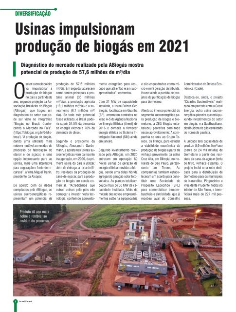 Jornal Paraná Fevereiro 2021