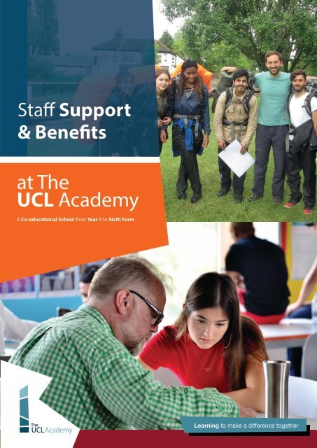 The UCL Academy Staff Support & Benefits Handbook