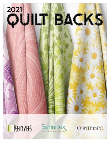 2021 Quilt Backs Catalog - March Edition
