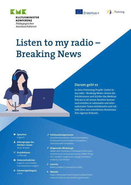 Projektkit: "Listen to my radio - Breaking News"