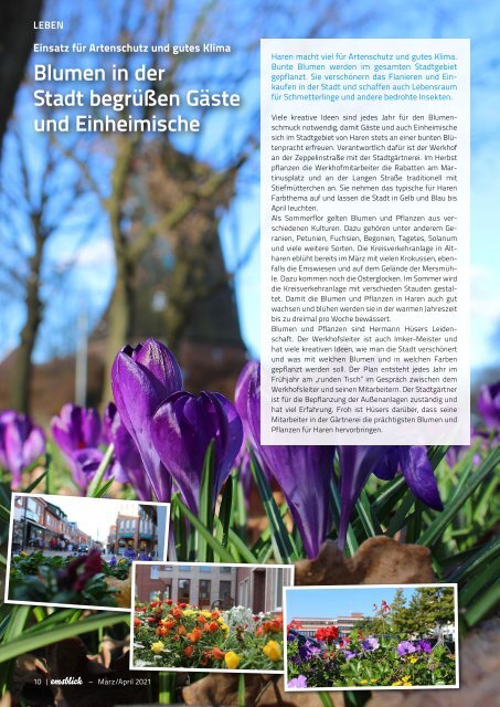 Emsblick Haren - Heft 61 (März/April 2021)