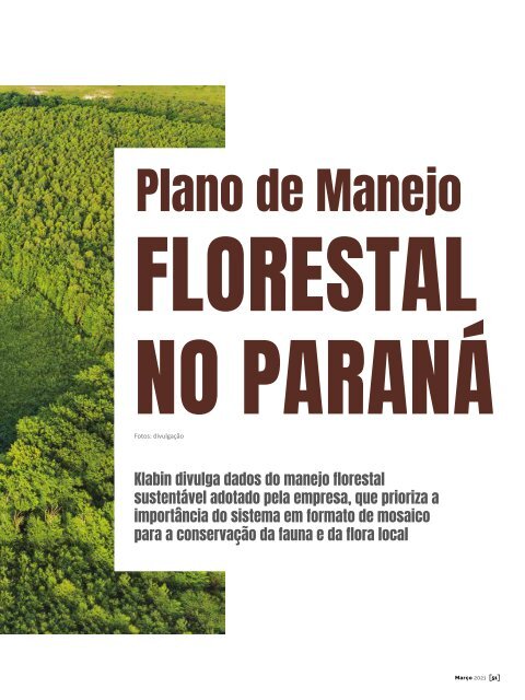  *Março:2021 Referência Florestal 227