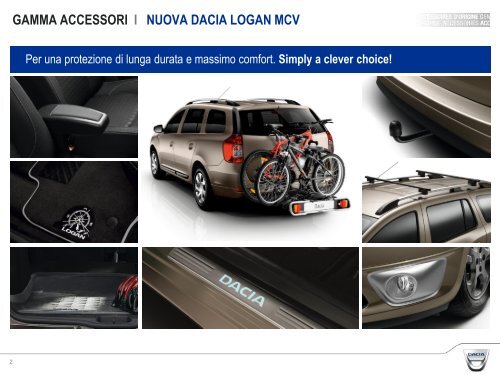 Accessori Dacia Logan 2a serie