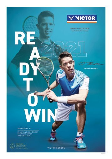 VICTOR Squashatalog 2021/22