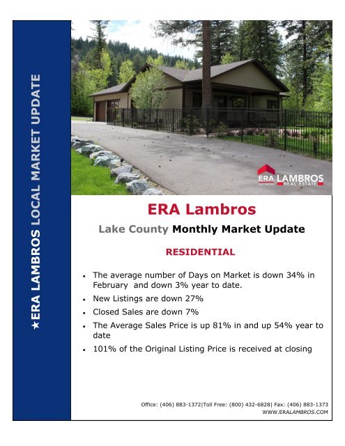 February 2021 - Lake Residential